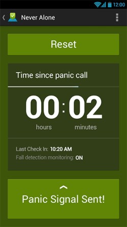 Sending Panic Signal